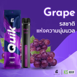 KS Quik 2000 Puffs Grape